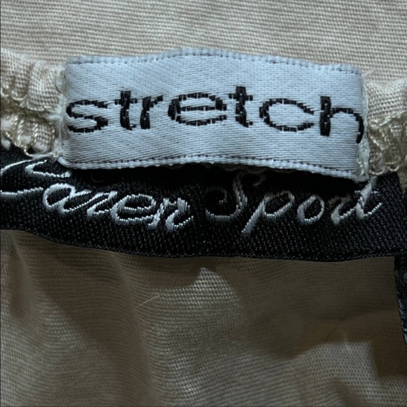 Caren Sport Sleeveless Collared Blouse Shirt Top Taupe Plus Size 2X - Picture 4 of 8